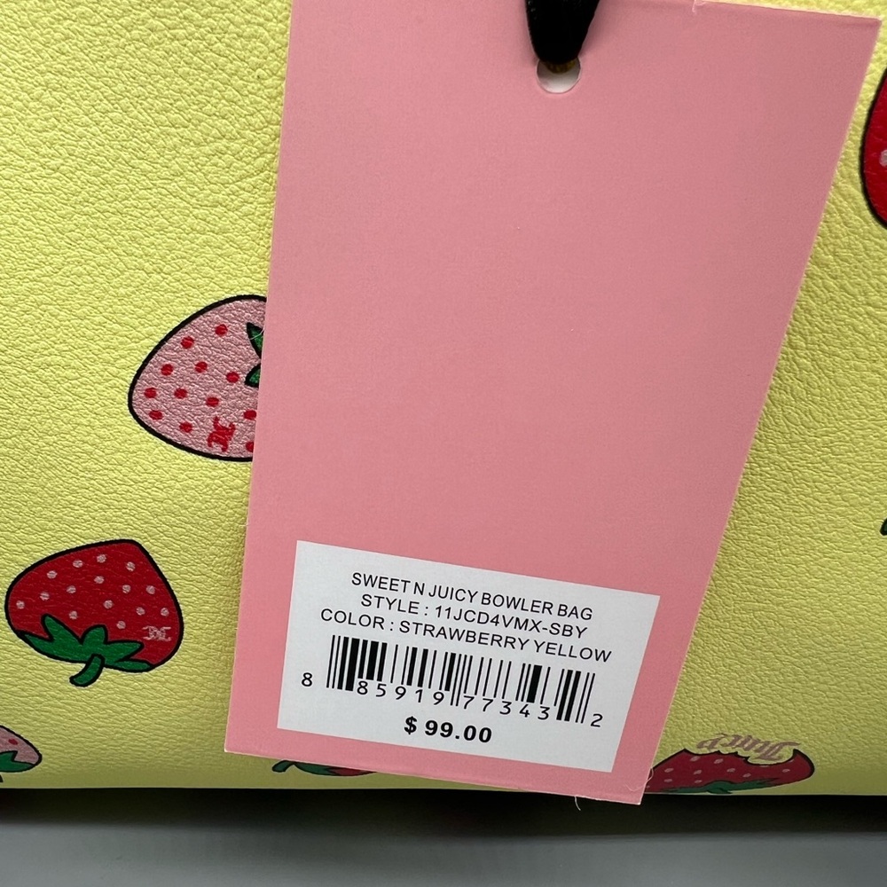 Juicy couture sweet n juicy bowler bag purse - Picture 12 of 12